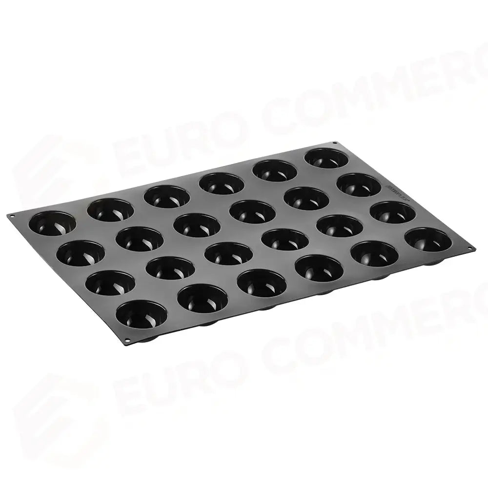 STAMPO PAVOFLEX IN SILICONE SEMISFERA 600 X 400 MM - 24 IMPRONTE Ø 70 X H 40 MM - VOL.120 ML - PX001 - PAVONI ITALIA