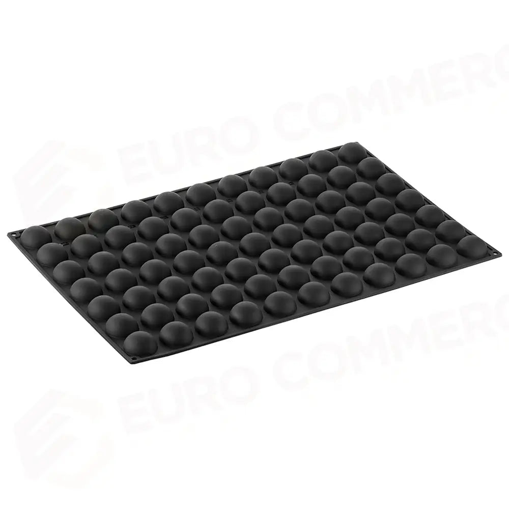 STAMPO PAVOFLEX IN SILICONE SEMISFERA 600 X 400 MM - 77 IMPRONTE Ø 42 X H 21 MM - VOL.20 ML - PX303 - PAVONI ITALIA