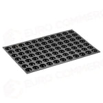STAMPO PAVOFLEX IN SILICONE SEMISFERA 600 X 400 MM - 77 IMPRONTE Ø 42 X H 21 MM - VOL.20 ML - PX303 - PAVONI ITALIA