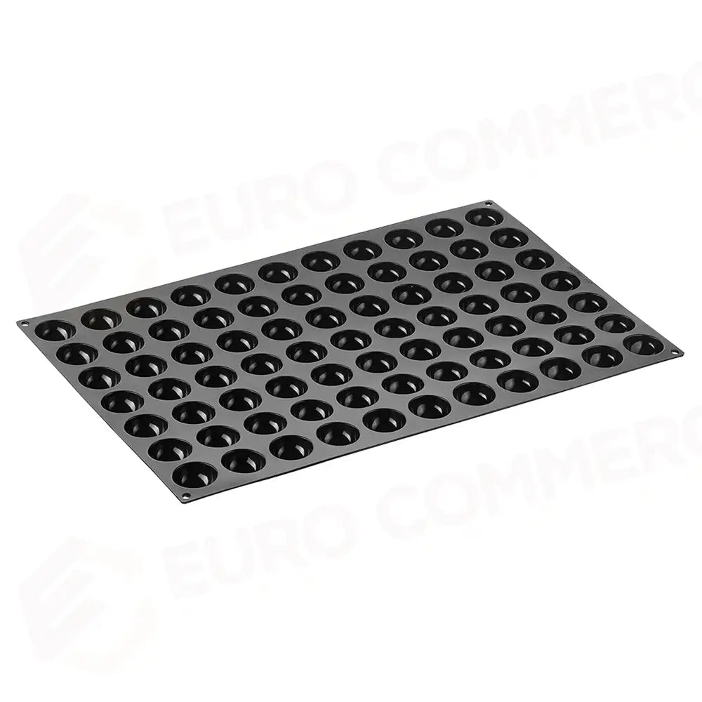 STAMPO PAVOFLEX IN SILICONE SEMISFERA 600 X 400 MM - 77 IMPRONTE Ø 42 X H 21 MM - VOL.20 ML - PX303 - PAVONI ITALIA