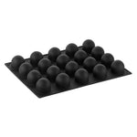 STAMPO PAVOFLEX IN SILICONE SFERE 400 X 300 MM - 20 IMPRONTE Ø 50 MM - VOL.65 ML + PACK - PX4316S - PAVONI ITALIA