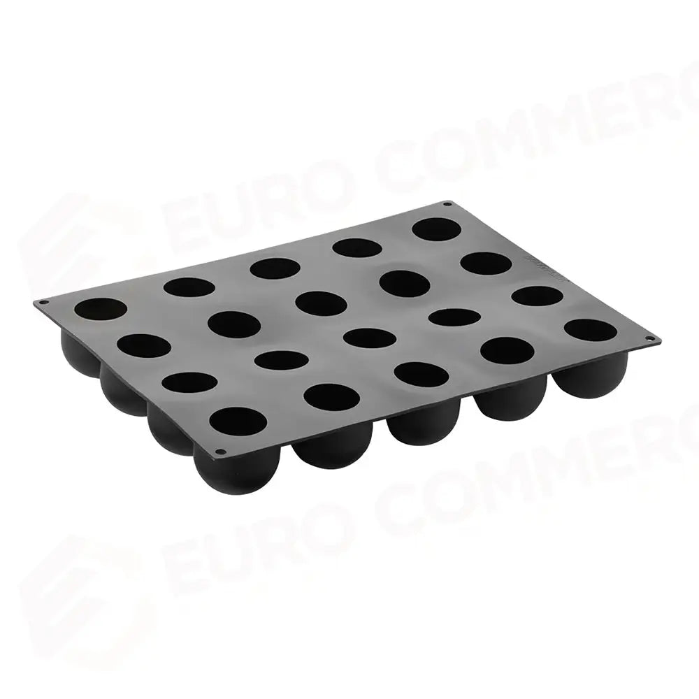 STAMPO PAVOFLEX IN SILICONE SFERE 400 X 300 MM - 20 IMPRONTE Ø 60 MM - VOL.110 ML + PACK - PX4350S - PAVONI ITALIA