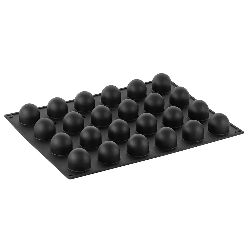 STAMPO PAVOFLEX IN SILICONE SFERE 400 X 300 MM - 24 IMPRONTE Ø 40 MM - VOL.33 ML + PACK - PX4315S - PAVONI ITALIA