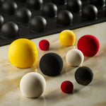 STAMPO PAVOFLEX IN SILICONE SFERE 400 X 300 MM - 24 IMPRONTE Ø 40 MM - VOL.33 ML + PACK - PX4315S - PAVONI ITALIA