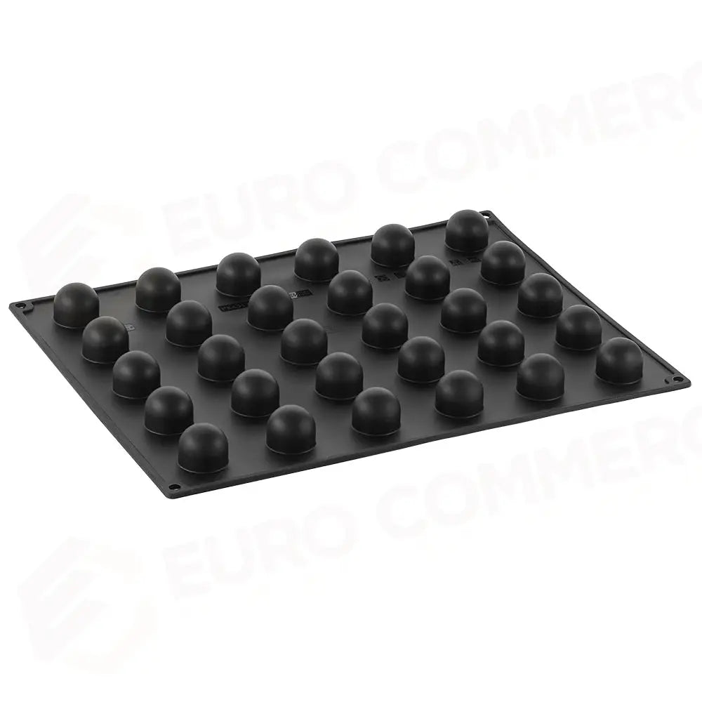 STAMPO PAVOFLEX IN SILICONE SFERE 400 X 300 MM - 30 IMPRONTE Ø 30 MM - VOL.14 ML + PACK - PX4313S - PAVONI ITALIA