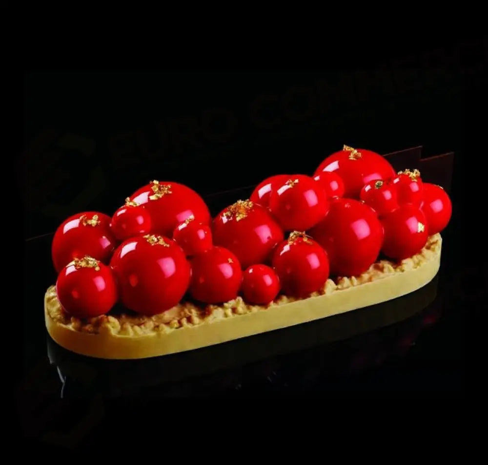 STAMPO PAVOFLEX IN SILICONE SFERE 400 X 300 MM - 30 IMPRONTE Ø 30 MM - VOL.14 ML + PACK - PX4313S - PAVONI ITALIA