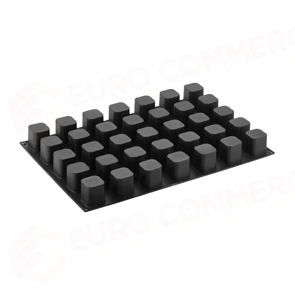 STAMPO PAVOFLEX IN SILICONE TANGO 600 X 400 MM - 35 IMPRONTE 50 X 50 X H 58 MM - VOL.130 ML - PX070 - PAVONI ITALIA