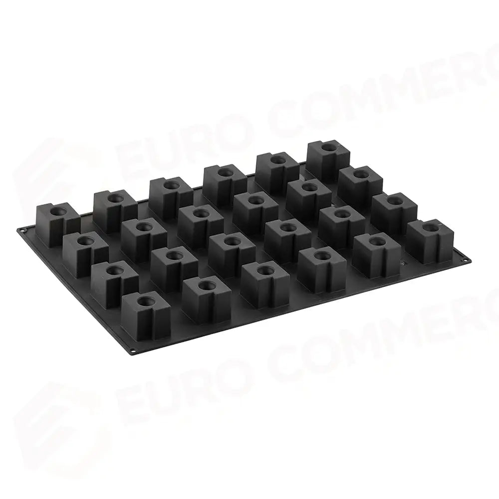 STAMPO PAVOFLEX IN SILICONE TEKNO 600 X 400 MM - 24 IMPRONTE 58 X 50 X H 50 MM - VOL.115 ML - PX030 - PAVONI ITALIA