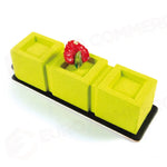 STAMPO PAVOFLEX IN SILICONE TRITTICO 600 X 400 MM - 20 IMPRONTE 120 X 32 X H 32 MM - VOL.115 ML - PX015 - PAVONI ITALIA