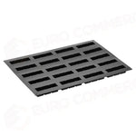 STAMPO PAVOFLEX IN SILICONE TRITTICO 600 X 400 MM - 20 IMPRONTE 120 X 32 X H 32 MM - VOL.115 ML - PX015 - PAVONI ITALIA