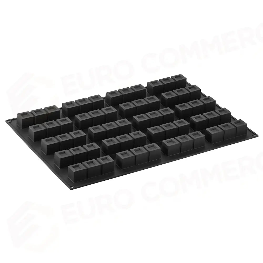 STAMPO PAVOFLEX IN SILICONE TRITTICO 600 X 400 MM - 20 IMPRONTE 120 X 32 X H 32 MM - VOL.115 ML - PX015 - PAVONI ITALIA