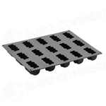 STAMPO PAVOFLEX IN SILICONE TURN 400 X 300 MM - 15 IMPRONTE 80 X 46 X H 38 MM - VOL.100 ML + PX4342S - PAVONI ITALIA