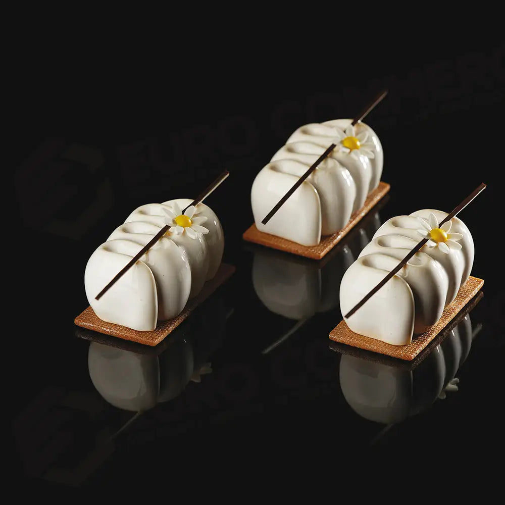STAMPO PAVOFLEX IN SILICONE TURN 400 X 300 MM - 15 IMPRONTE 80 X 46 X H 38 MM - VOL.100 ML + PX4342S - PAVONI ITALIA