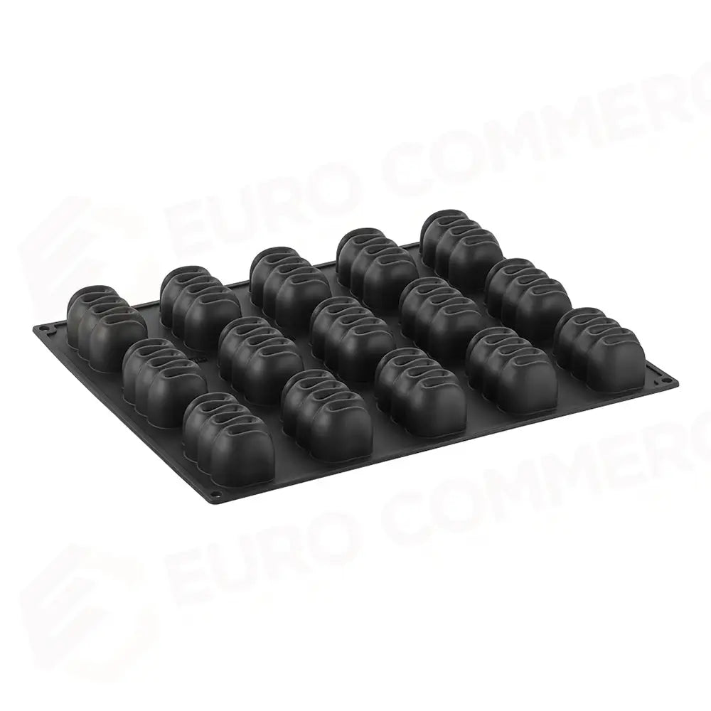 STAMPO PAVOFLEX IN SILICONE TURN 400 X 300 MM - 15 IMPRONTE 80 X 46 X H 38 MM - VOL.100 ML + PX4342S - PAVONI ITALIA
