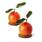 STAMPO PAVOFLEX IN SILICONE TUTTIFRUTTI 400 X 300 MM - 20 IMPRONTE MANDARINO Ø 57 X H 50 MM - VOL.90 ML + PACK