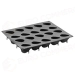 STAMPO PAVOFLEX IN SILICONE TUTTIFRUTTI 400 X 300 MM - 20 IMPRONTE FRAGOLA 71 X 54 X H 46 MM - VOL.90 ML + PACK