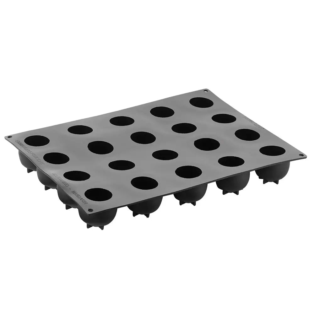 STAMPO PAVOFLEX IN SILICONE TUTTIFRUTTI 400 X 300 MM - 20 IMPRONTE MANDARINO Ø 57 X H 50 MM - VOL.90 ML + PACK