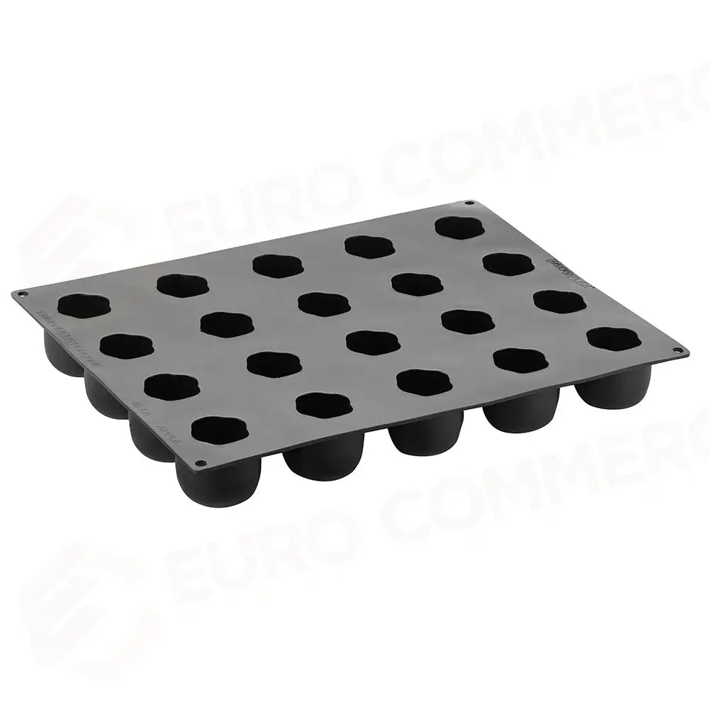 STAMPO PAVOFLEX IN SILICONE TUTTIFRUTTI 400 X 300 MM - 20 IMPRONTE MELA Ø 55 X H 48 MM - VOL.90 ML + PACK - PX4330S