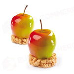 STAMPO PAVOFLEX IN SILICONE TUTTIFRUTTI 400 X 300 MM - 20 IMPRONTE MELA Ø 55 X H 48 MM - VOL.90 ML + PACK - PX4330S