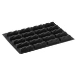 STAMPO PAVOFLEX IN SILICONE TWIST 600 X 400 MM - 20 IMPRONTE 122 X 32 X H 33 MM - VOL.100 ML - PX042 - PAVONI ITALIA