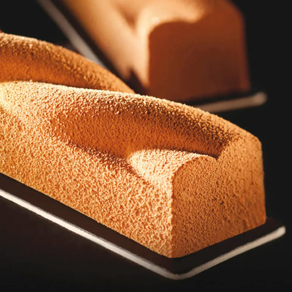 STAMPO PAVOFLEX IN SILICONE TWIST 600 X 400 MM - 20 IMPRONTE 122 X 32 X H 33 MM - VOL.100 ML - PX042 - PAVONI ITALIA