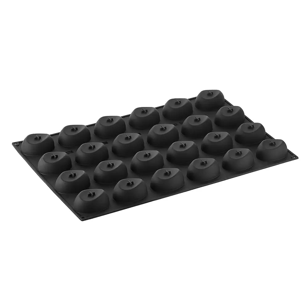 STAMPO PAVOFLEX IN SILICONE WAVE 600 X 400 MM - 24 IMPRONTE 83 X 62 X H 35 MM - VOL.130 ML - PX064 - PAVONI ITALIA