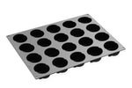 STAMPO PAVOFLEX IN SILICONE YOGA 400 X 300 MM - 20 IMPRONTE Ø 60 X H 42 MM - VOL. 102 ML + PACK - BACHOUR - PX4375S