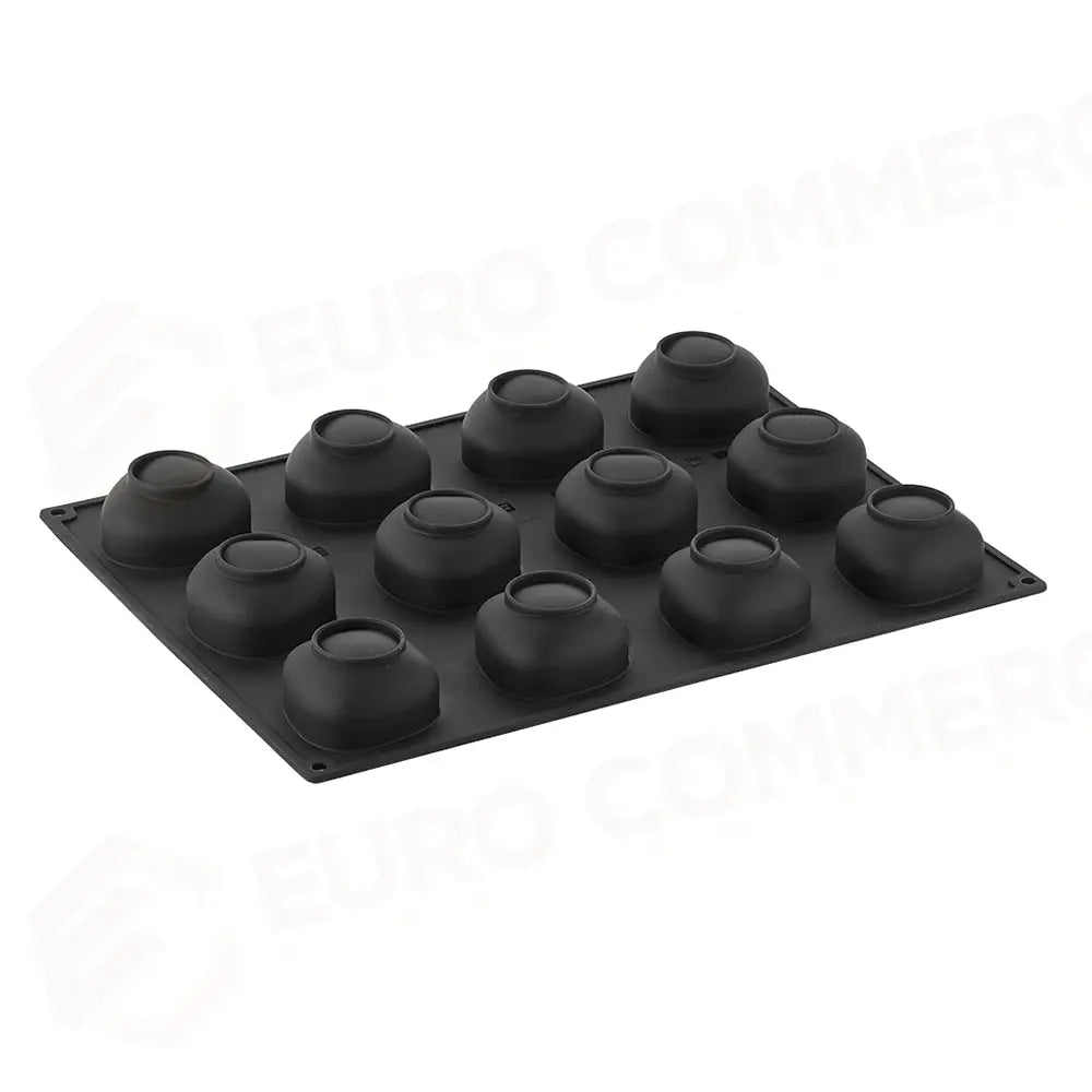 STAMPO PAVOFLEX IN SILICONE ZEN 400 X 300 MM - 12 IMPRONTE Ø 68 X H 32 MM - VOL.100 ML + PACK - PX4301S - PAVONI ITALIA