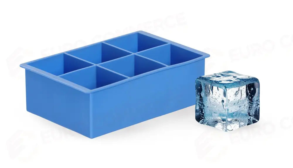 STAMPO PER CUBETTI DI GHIACCIO XL BARUP BLU 170X110X(H)52MM - 679036