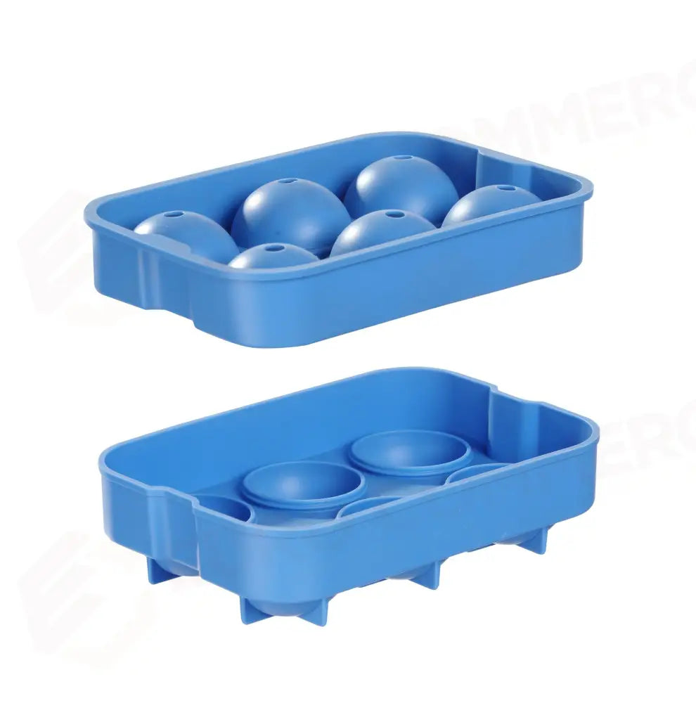 STAMPO PER GHIACCIO A SFERA BARUP BLU 180X125X(H)50MM - 679029