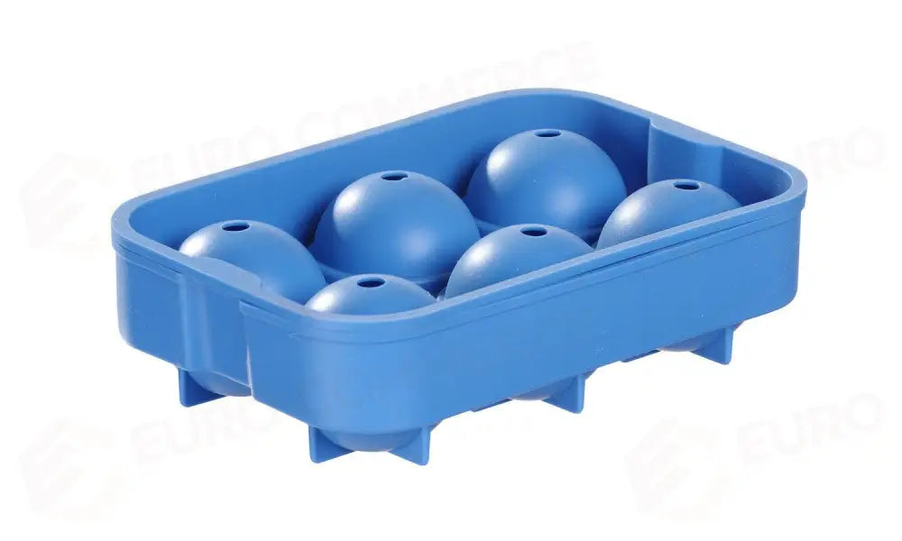 STAMPO PER GHIACCIO A SFERA BARUP BLU 180X125X(H)50MM - HENDI