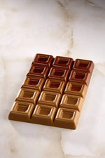 STAMPO PER MAXI TAVOLETTE IN CIOCCOLATO MAXI CHOCO COMASCHI - MM 250X150XH 20 VOL. ~ 600 G 1 IMPRONTA - DIM STAMPO MM
