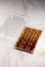 STAMPO PER MAXI TAVOLETTE IN CIOCCOLATO MAXI CHOCO COMASCHI - MM 250X150XH 20 VOL. ~ 600 G 1 IMPRONTA - DIM STAMPO MM