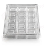 STAMPO PER MAXI TAVOLETTE IN CIOCCOLATO MAXI CHOCO COMASCHI - MM 250X150XH 20 VOL. ~ 600 G 1 IMPRONTA - DIM STAMPO MM