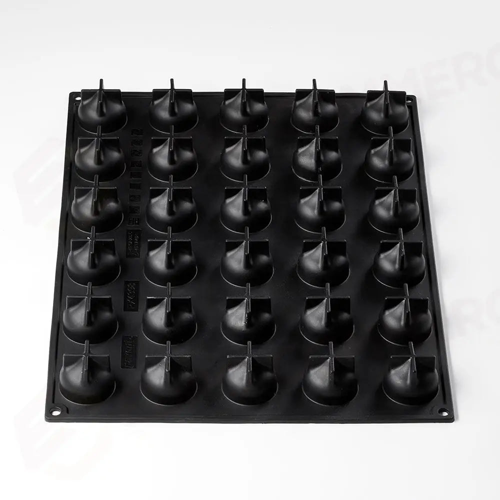 STAMPO PER MINIPORZIONI PAVOFLEX 400X300 JASMINE ANTONIO BACHOUR 30 IMPRONTE - Ø MM 38X30 H - VOL. ~ 20 ML - PX4398S