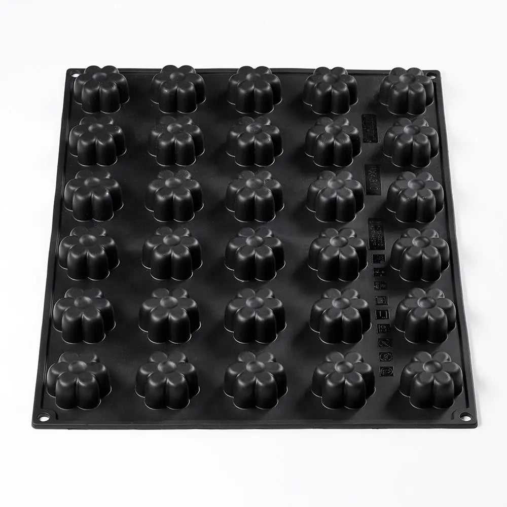 STAMPO PER MINIPORZIONI PAVOFLEX 400X300 MARGHERITA ANTONIO BACHOUR 30 IMPRONTE - Ø MM 40X20 H - VOL. ~ 20 ML