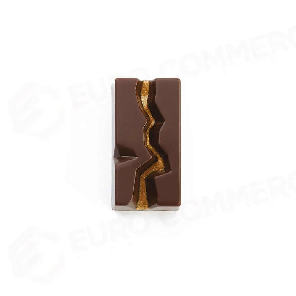 STAMPO PER PRALINE ABYSS BY DAVIDE COMASCHI MM 275X135 18 PEZZI 39 X 20 X H 12,5 MM - VOL. - PC69FR - PAVONI ITALIA