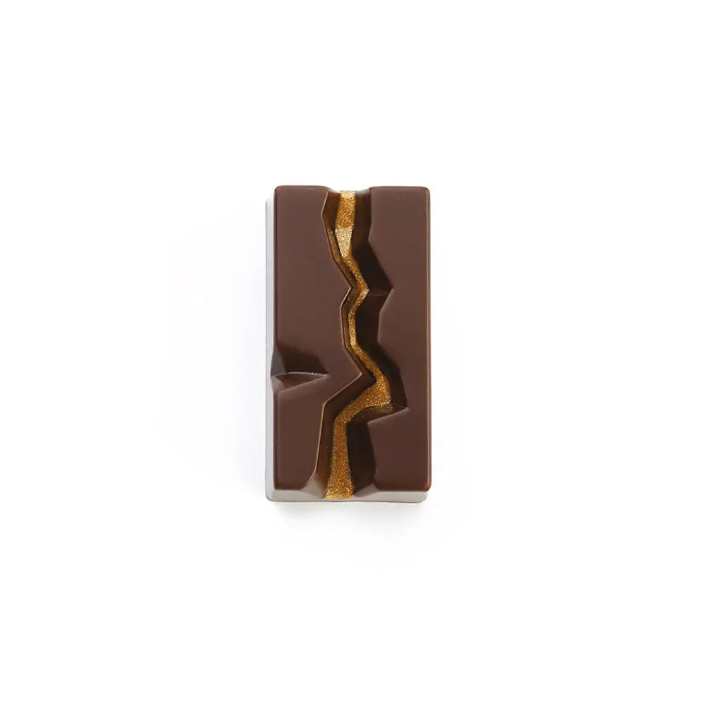STAMPO PER PRALINE ABYSS BY DAVIDE COMASCHI MM 275X135 18 PEZZI 39 X 20 X H 12,5 MM - VOL. - PC69FR - PAVONI ITALIA