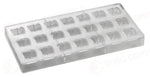 STAMPO PER PRALINE BONBONS BACHOUR MM 275X135 21 PEZZI 26 X 26 X 16 H - VOL. 10 GR - PC64FR - PAVONI ITALIA - STAMPI