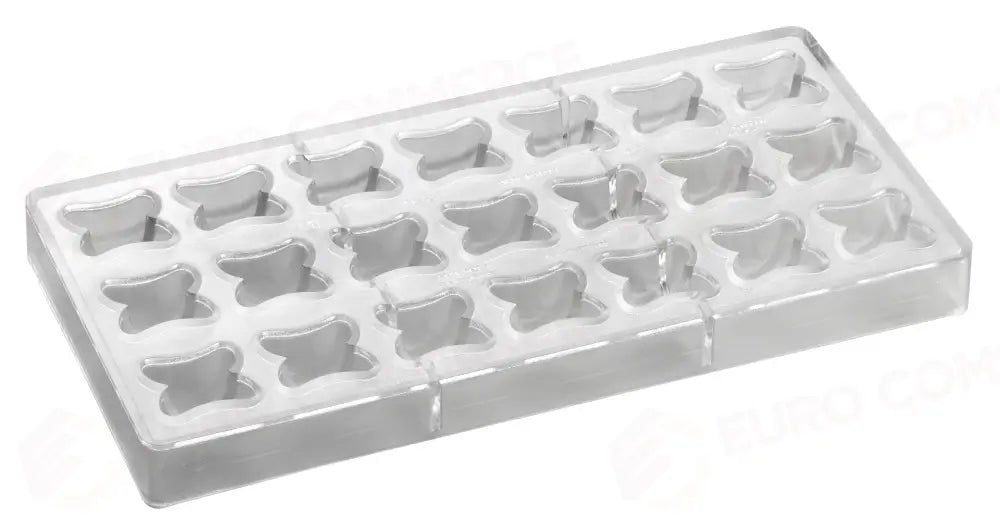 STAMPO PER PRALINE BONBONS BACHOUR MM 275X135 21 PEZZI 30 X 29 X 17 H - VOL. 10 GR - PC63FR - PAVONI ITALIA - STAMPI