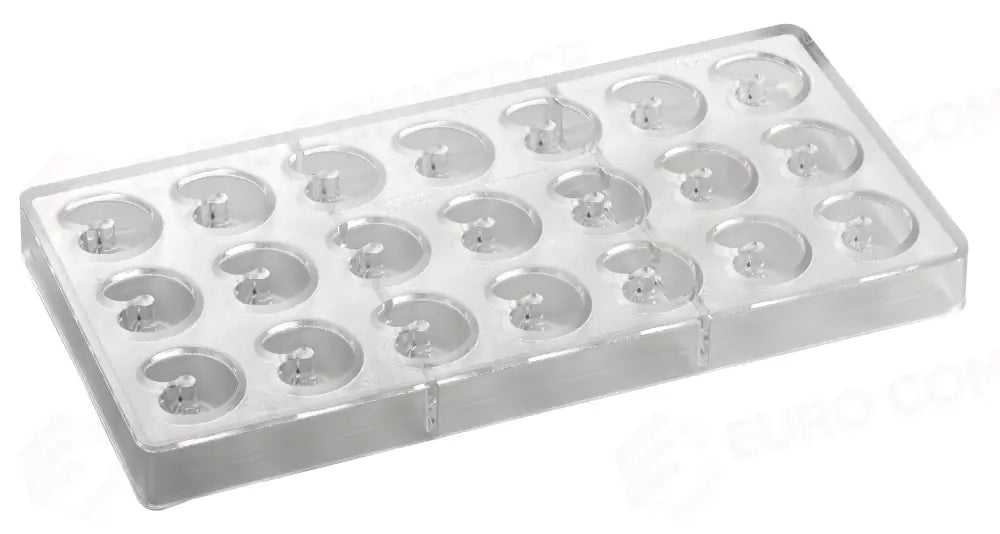 STAMPO PER PRALINE BONBONS BACHOUR MM 275X135 21 PEZZI 31 X 26 X 16 H - VOL. 10 GR - PC56FR - PAVONI ITALIA - STAMPI