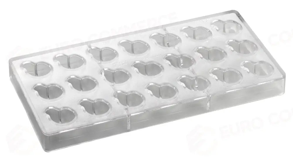 STAMPO PER PRALINE BONBONS BACHOUR MM 275X135 21 PEZZI 33 X 26 X 16 H - VOL. 10 GR - PC57FR - PAVONI ITALIA - STAMPI