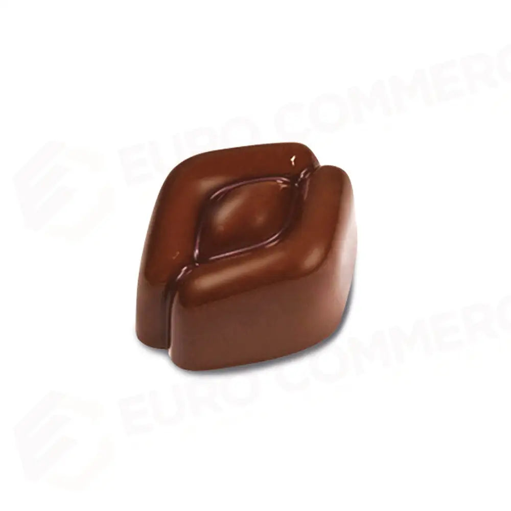 STAMPO PER PRALINE BONBONS BACHOUR MM 275X135 21 PEZZI 33 X 27 X 17 H - VOL. 10 GR - PC61FR - PAVONI ITALIA - STAMPI