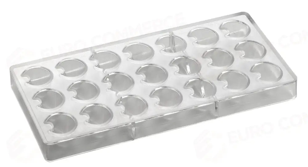 STAMPO PER PRALINE BONBONS BACHOUR MM 275X135 21 PEZZI 33 X 28 X H 20 MM - VOL. 10 GR - PC40FR - PAVONI ITALIA - STAMPI