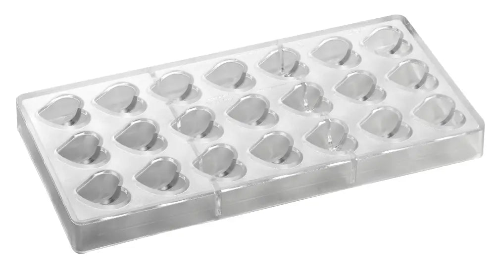 STAMPO PER PRALINE BONBONS BACHOUR MM 275X135 21 PEZZI 33 X 29 X 17 H - VOL. 10 GR - PC58FR - PAVONI ITALIA - STAMPI