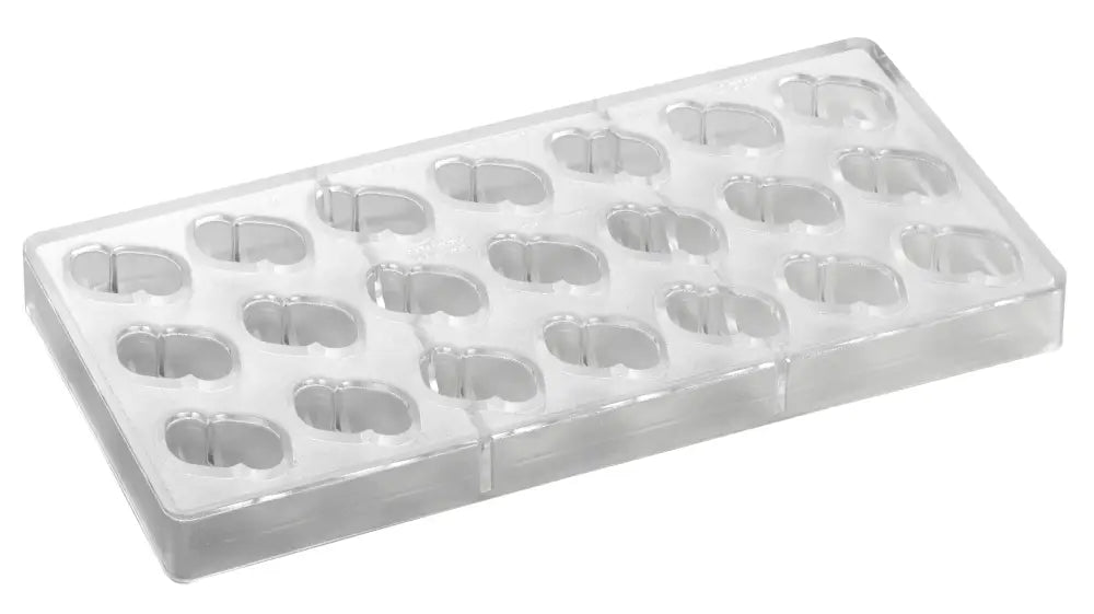 STAMPO PER PRALINE BONBONS BACHOUR MM 275X135 21 PEZZI 34 X 22 X 16 H - VOL. 10 GR - PC62FR - PAVONI ITALIA - STAMPI