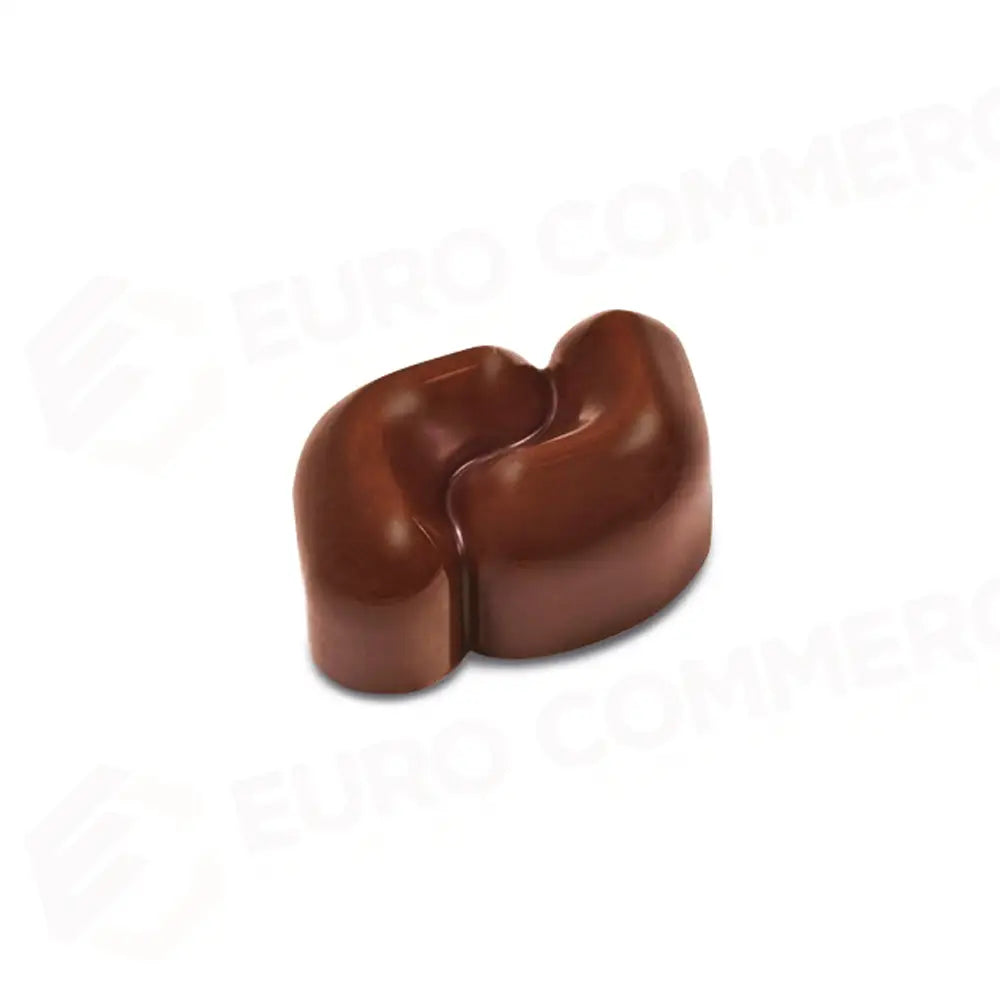 STAMPO PER PRALINE BONBONS BACHOUR MM 275X135 21 PEZZI 34 X 22 X 16 H - VOL. 10 GR - PC62FR - PAVONI ITALIA - STAMPI