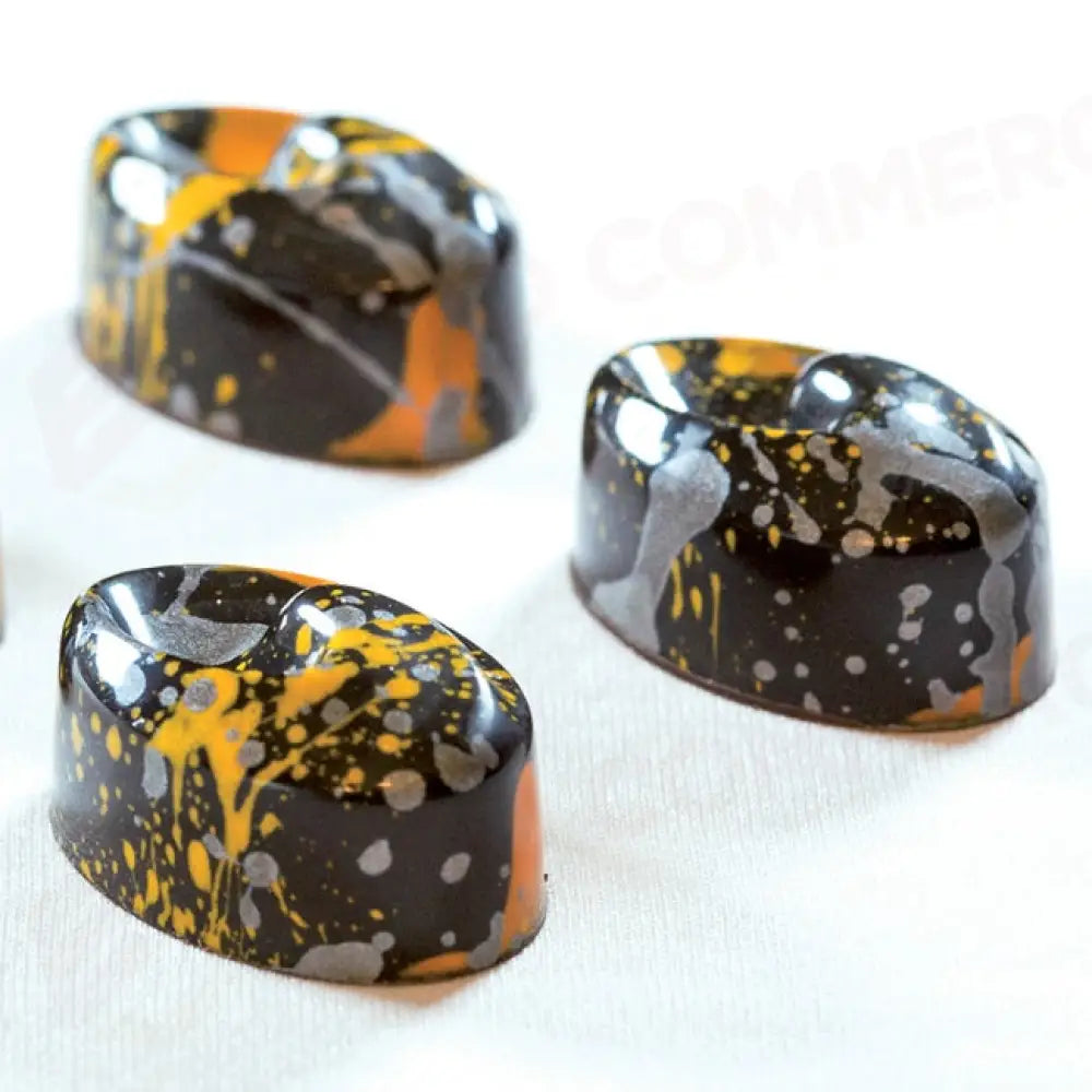 STAMPO PER PRALINE BONBONS BACHOUR MM 275X135 21 PEZZI 35 X 24 X H 17 MM - VOL. 10 GR - PC44FR - PAVONI ITALIA - STAMPI
