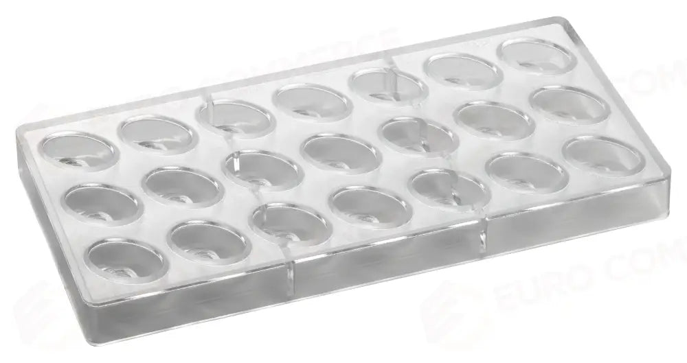 STAMPO PER PRALINE BONBONS BACHOUR MM 275X135 21 PEZZI 35 X 24 X H 17 MM - VOL. 10 GR - PC44FR - PAVONI ITALIA - STAMPI