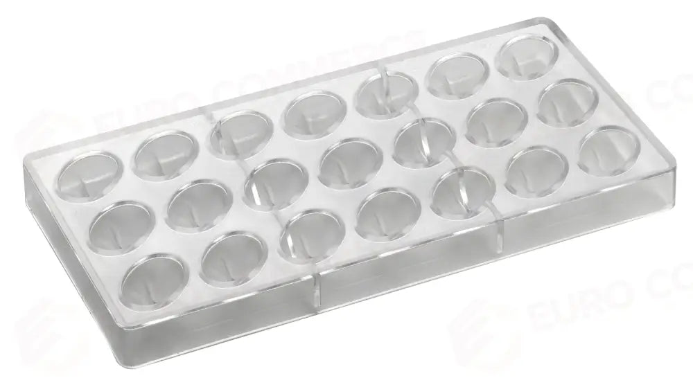 STAMPO PER PRALINE BONBONS BACHOUR MM 275X135 21 PEZZI 36 X 25 X H 20 MM - VOL. 10 GR - PC43FR - PAVONI ITALIA - STAMPI